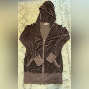 Juicy Couture Chocolate Velvet Women's Jacket